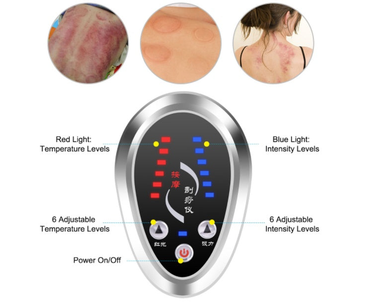 ZELEVOS Wireless Gua Sha Vacuum Suction Massager 💆🔥